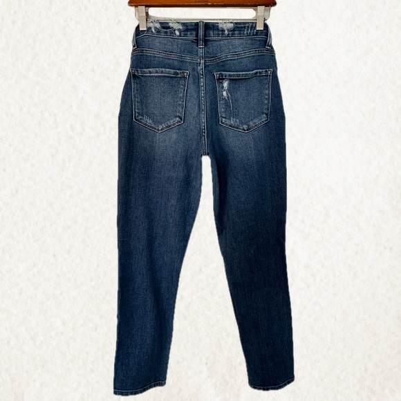 Flying Monkey Distressed Skinny Jeans Size 27 | 2010s High Rise Stretch Denim - Picture 2 of 3